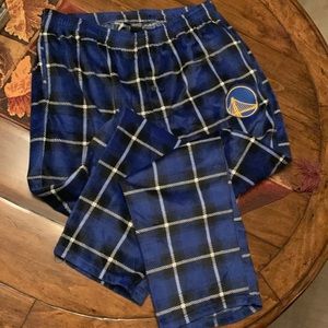 Golden State Warriors pajama bottoms size XL